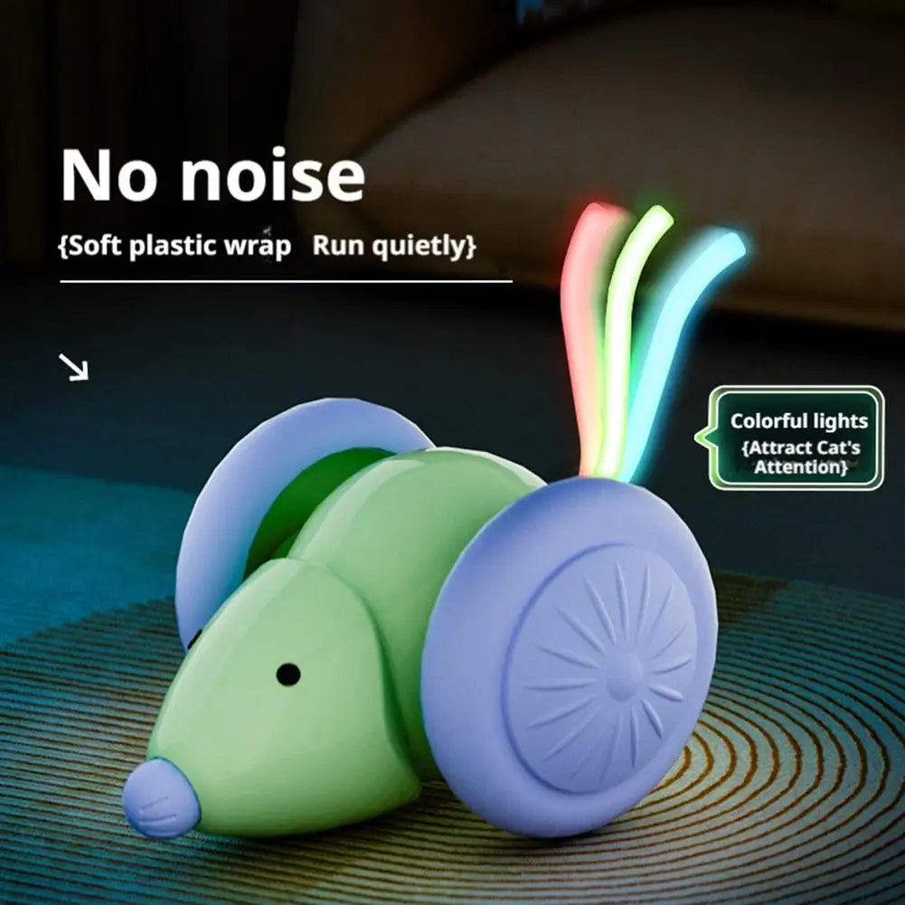 Rato de brinquedo elétrico interativo