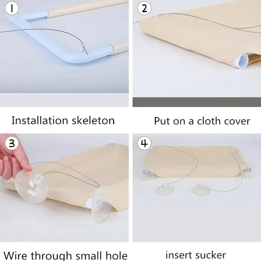 Cama suspensa para gatos com capacidade para 20 kg