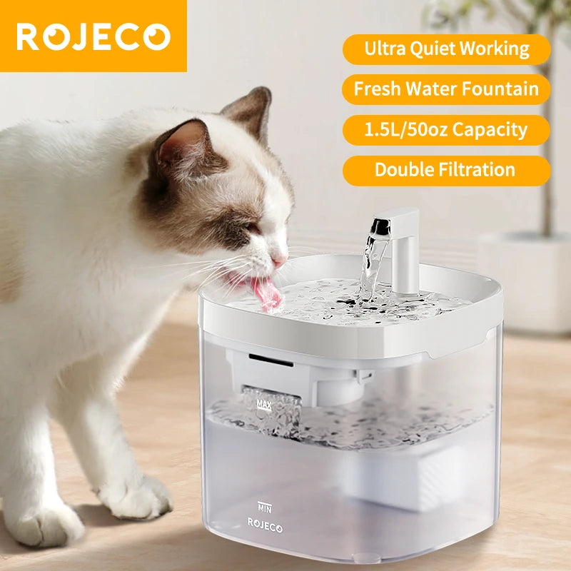 Fonte dispensador automático de água para gatos