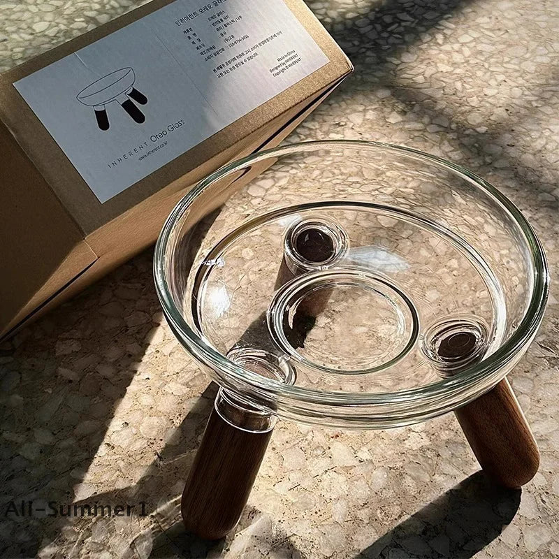 Tigela grande anti-tombamento para ração de gatos