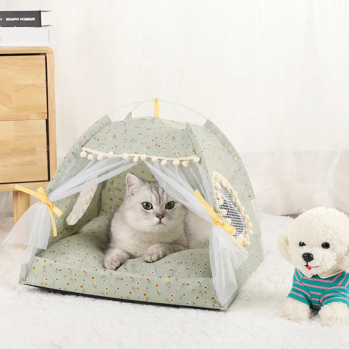 Tenda cama para gatos