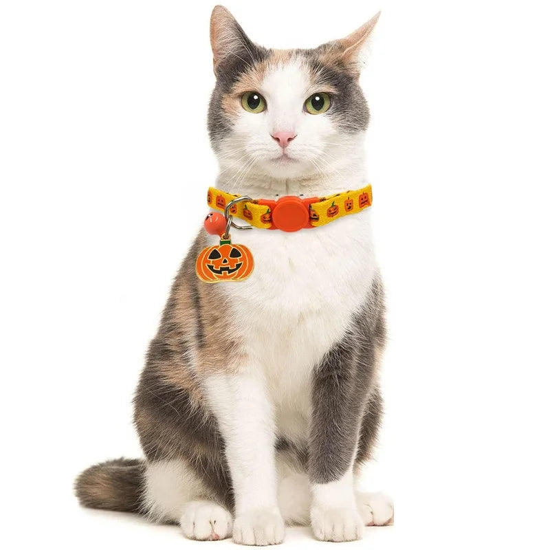Coleira de Halloween para Gatos