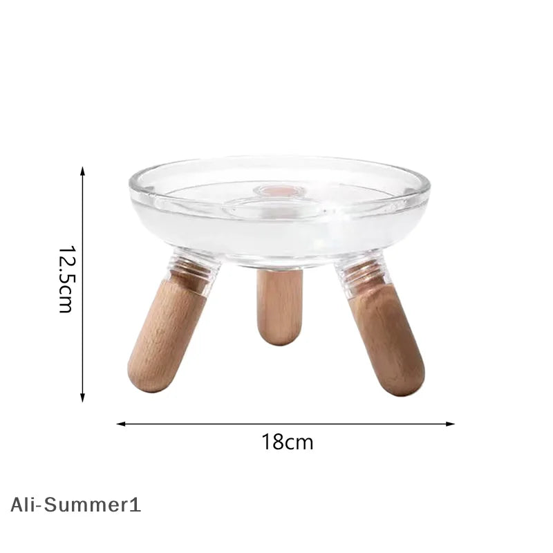 Tigela grande anti-tombamento para ração de gatos