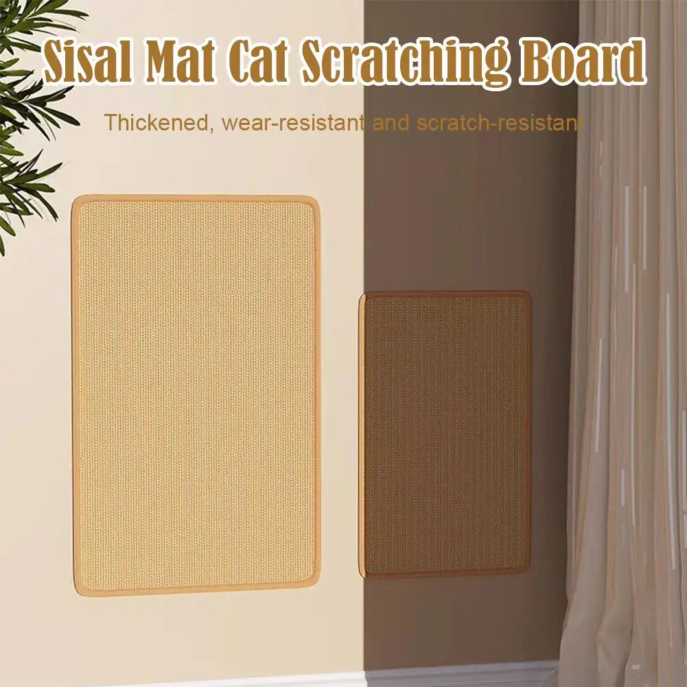 Arranhadores autoadesivos de sisal para gatos