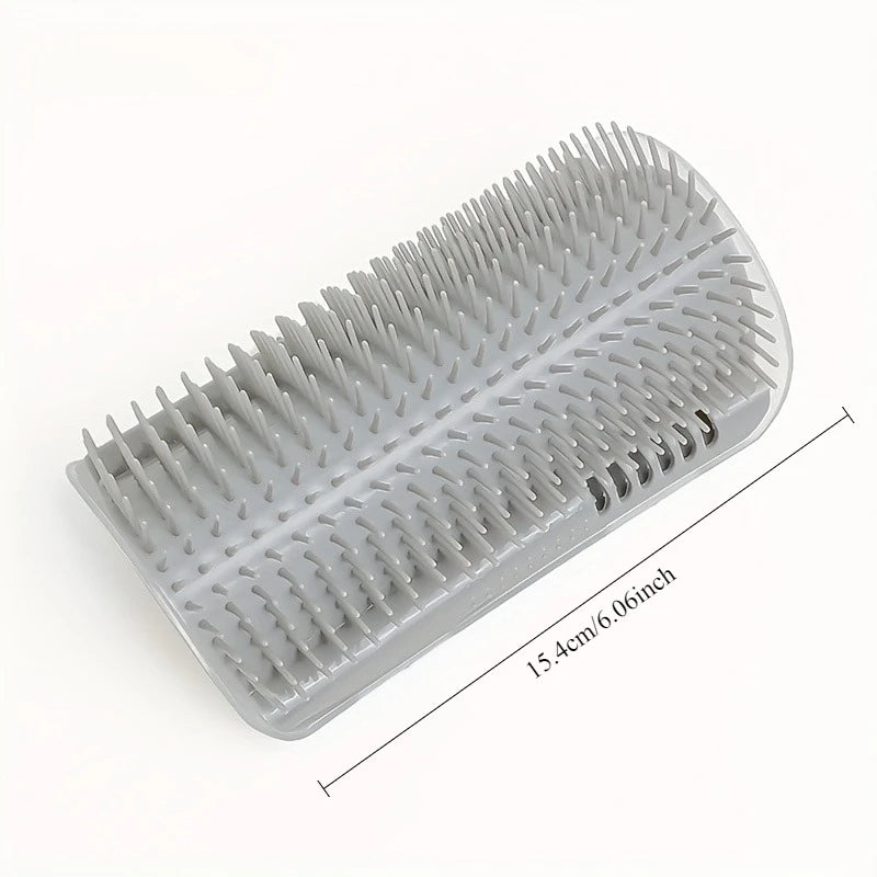 Escova de parede para higiene de gatos