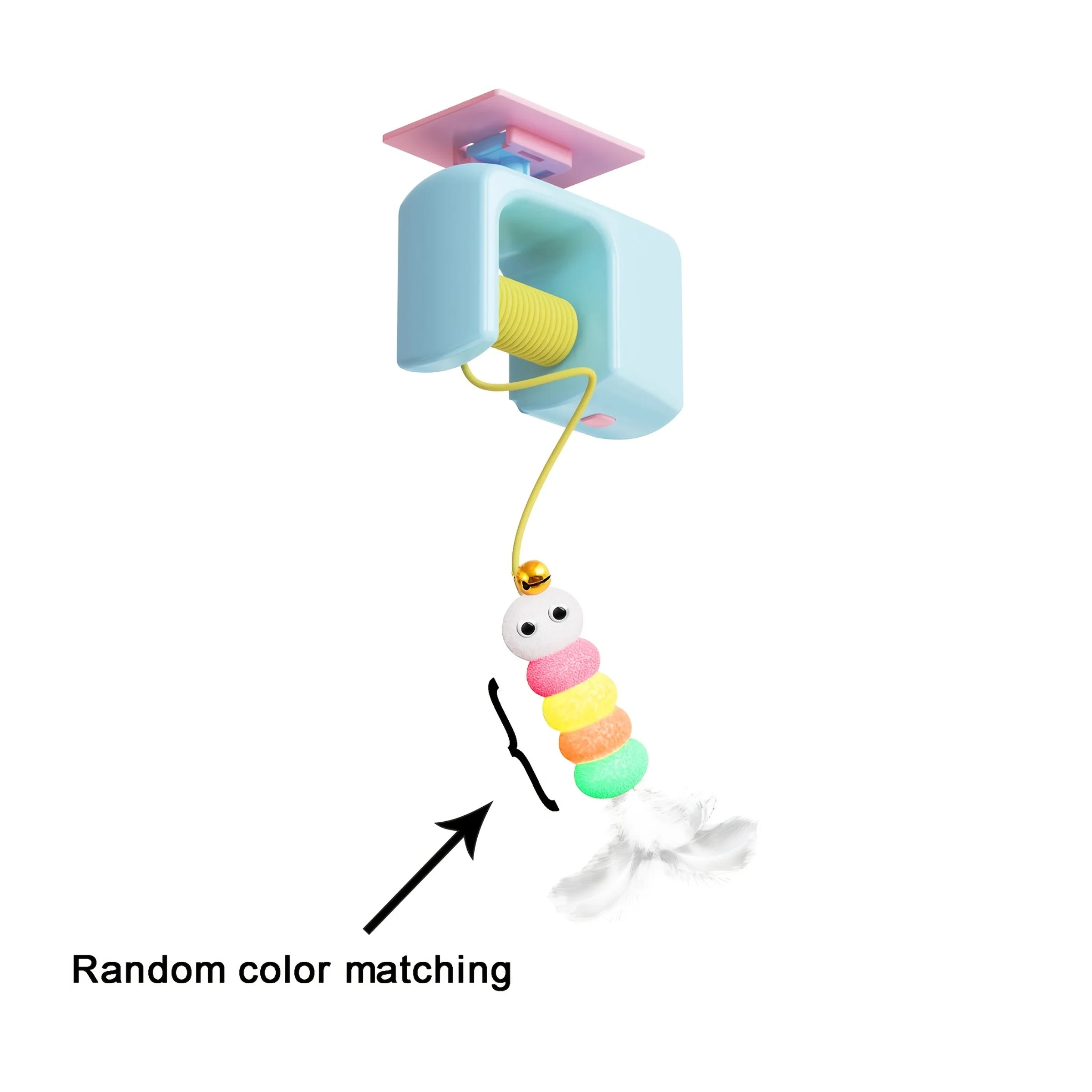 Brinquedo automático para pendurar na porta