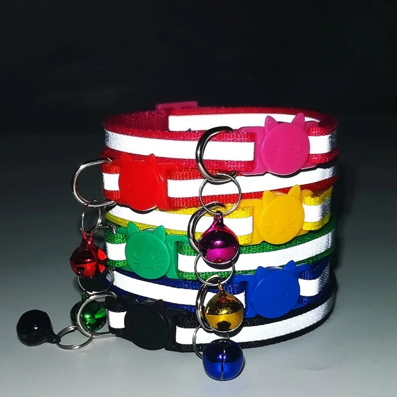 50 peças de coleiras reflexivas