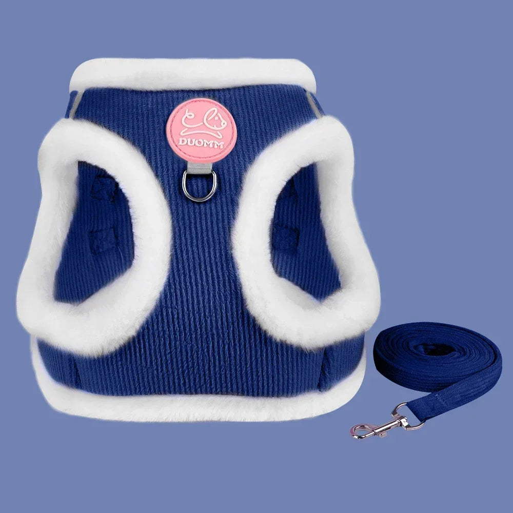 Colete Peitoral Confortável e Refletivo para Gatos com Guia