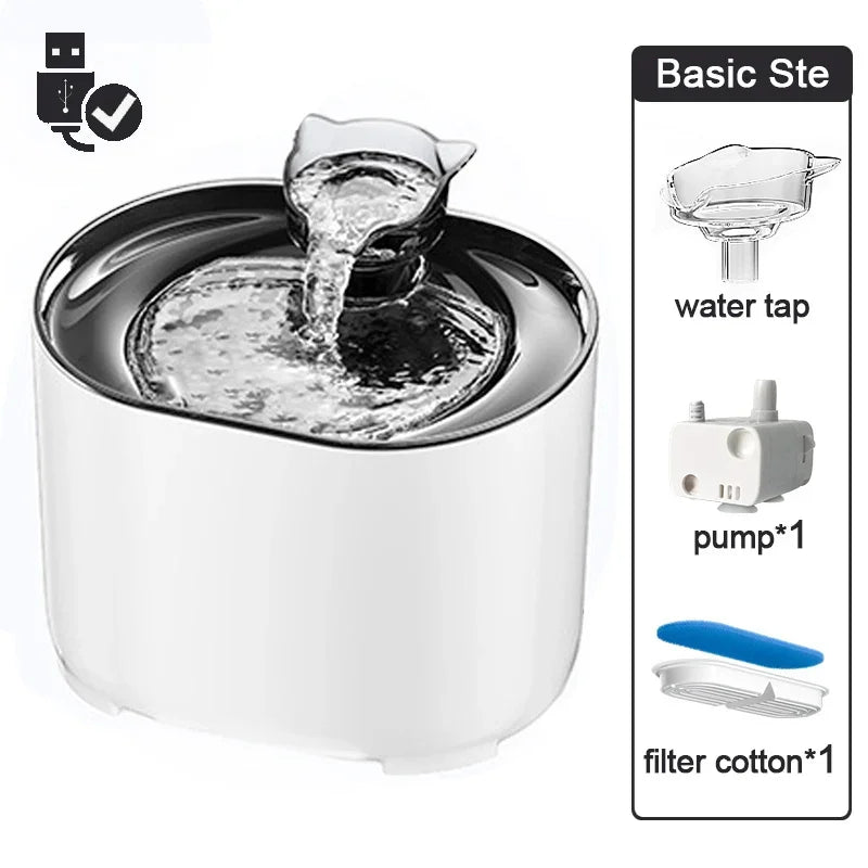 Dispensador Elétrico de Água para gatos