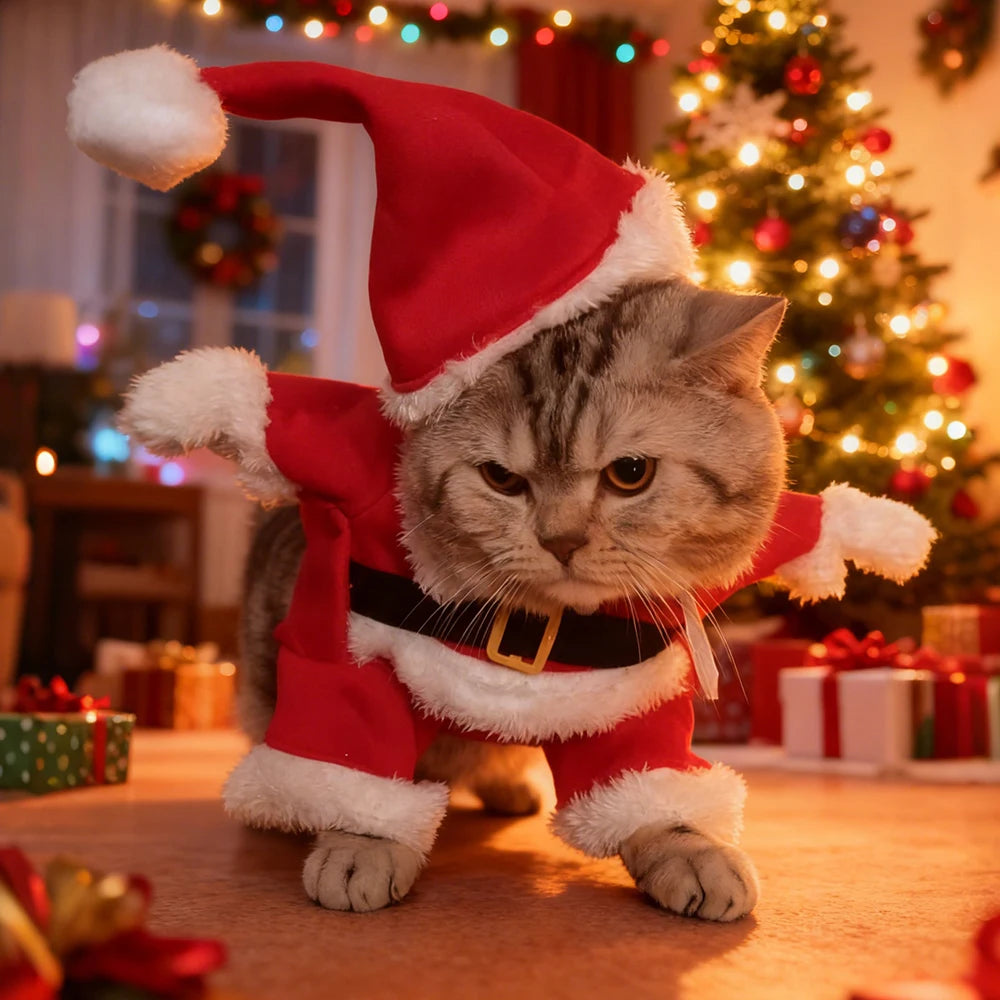 Roupa de Natal para Gatos