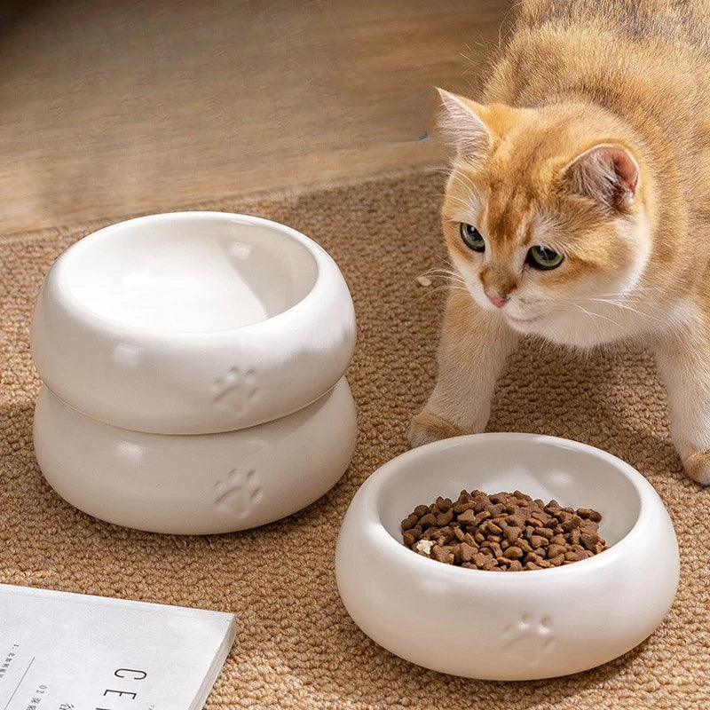 Tigela de cerâmica antiderrapante