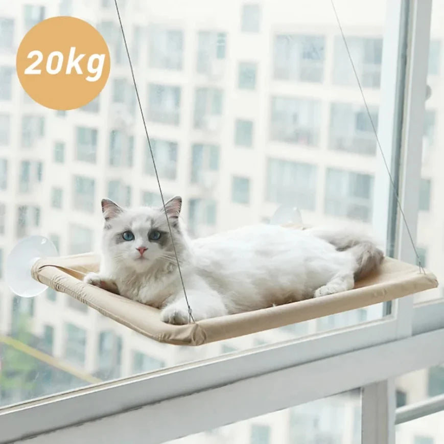 Cama suspensa para gatos com capacidade para 20 kg